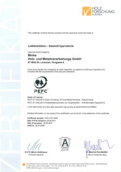 PEFC Certificate