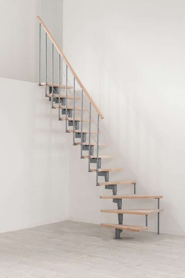 Space-saving staircase Style Turn