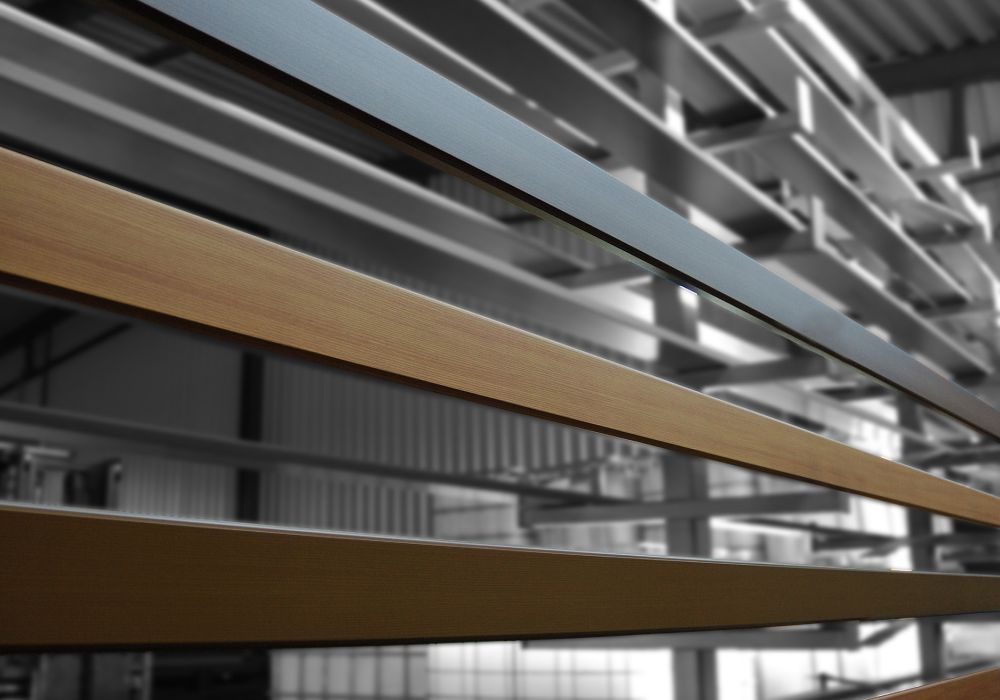 Pulverbeschichtete Bauteile