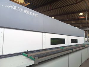 Laseranlage von außen